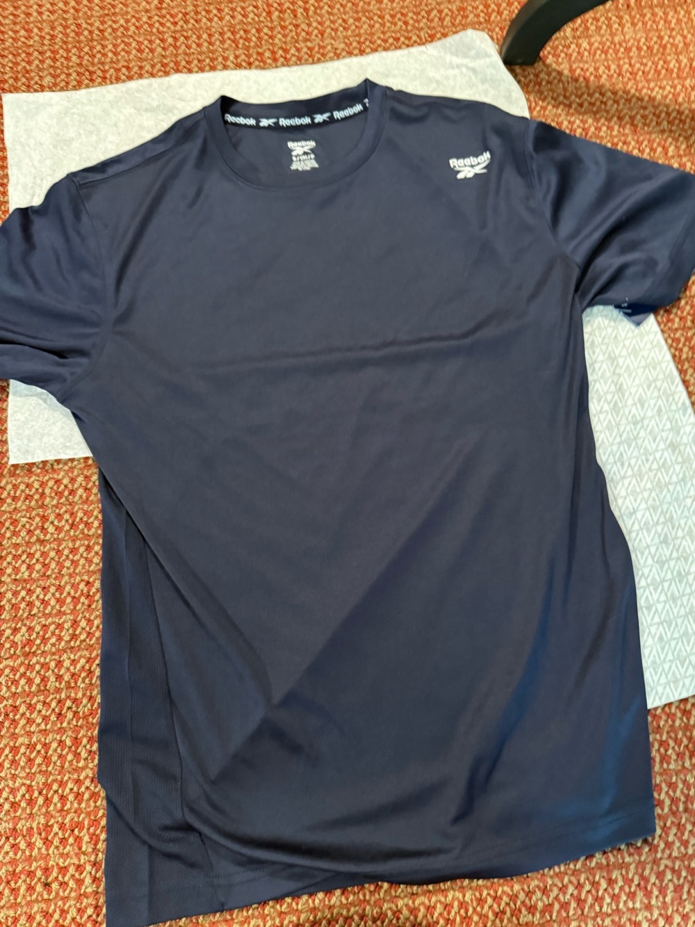 Reebok Navy Athletic Top